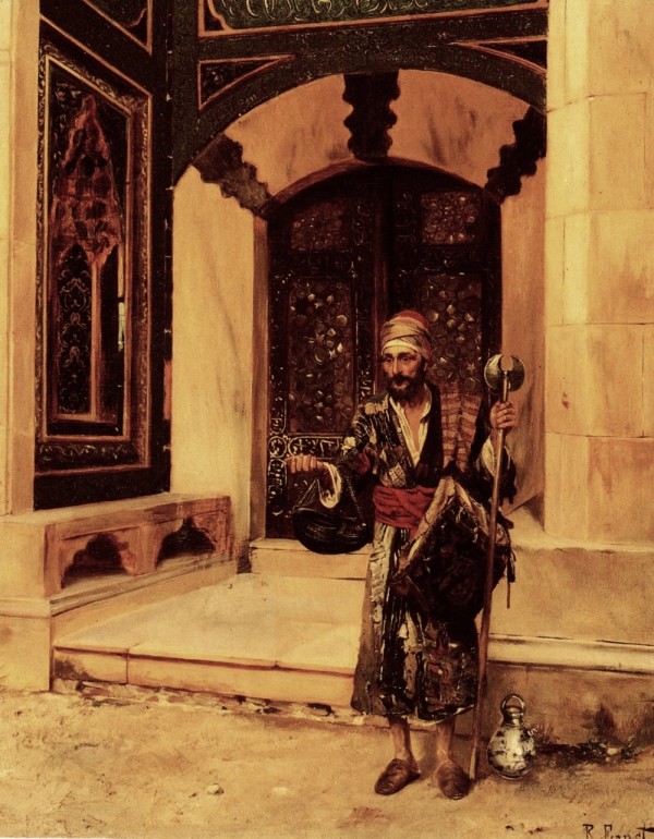 The Beggar by Rudolf Ernst